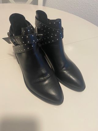 Botines Pull and Bear mujer de segunda mano en WALLAPOP