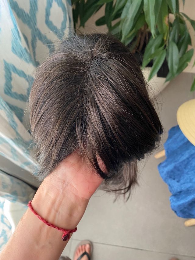 Peluca Sintética (apariencia natural)