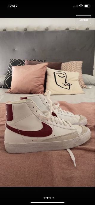 Nike blazers granate de segunda mano por 95 EUR en Playa de Daimus en  WALLAPOP