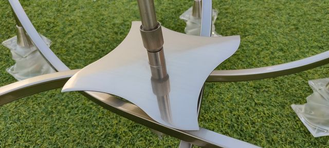 Lámpara acero inoxidable Salón