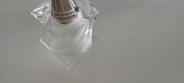 Lámpara acero inoxidable Salón