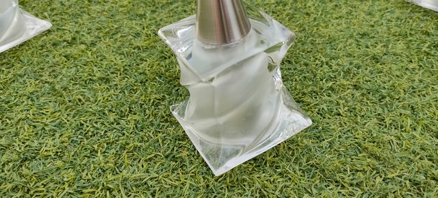 Lámpara acero inoxidable Salón