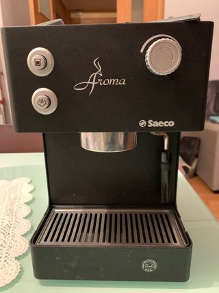 Saeco Aroma Cafetera café molido de segunda mano por 100 EUR en Vic en  WALLAPOP