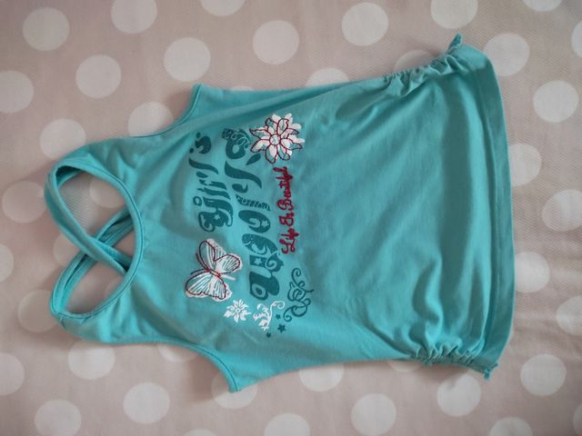 Camiseta niña tirantes cruzados