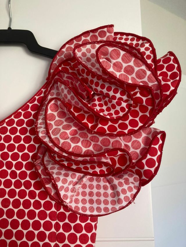 Traje de flamenca niña talla 4/5 años