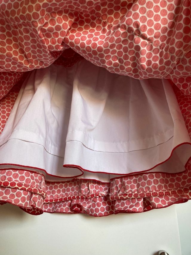 Traje de flamenca niña talla 4/5 años