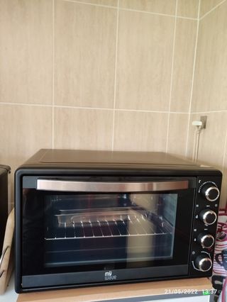 Horno eléctrico sobremesa de segunda mano en WALLAPOP