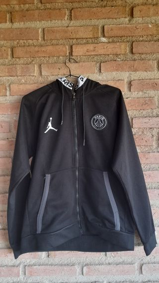 Chaqueta Air Jordan tricot en negro