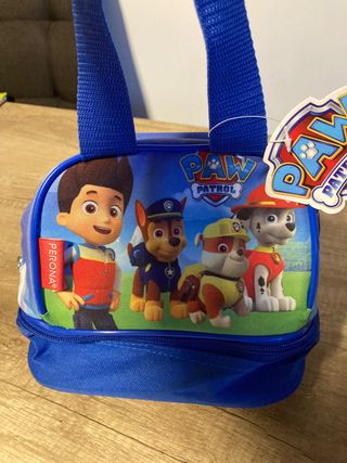 Bolsa merienda Patrulla canina de segunda mano por 5 EUR en Vigo en WALLAPOP