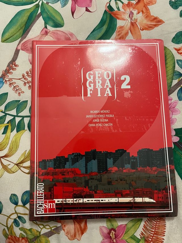 Libro geografía 2 Bachillerato