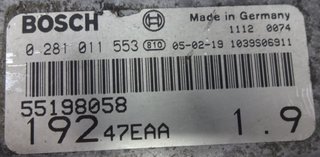 Centralita Motor  0281011553 0 281 011 553