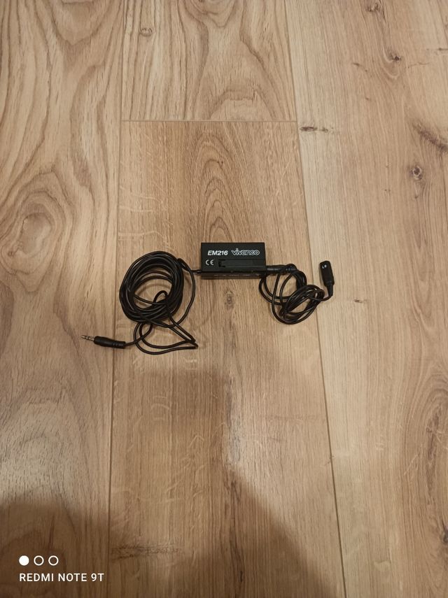 micrófono de corbata Vivanco EM216