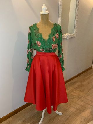 Vestido Silvia Navarro de segunda mano en WALLAPOP