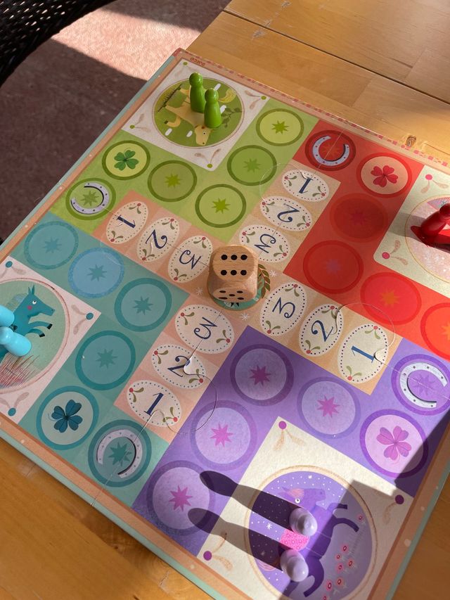 Juego de mesa PARCHÍS Y OCA DJECO