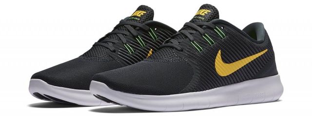 Zapatillas Nike running negro/verde/amarillo