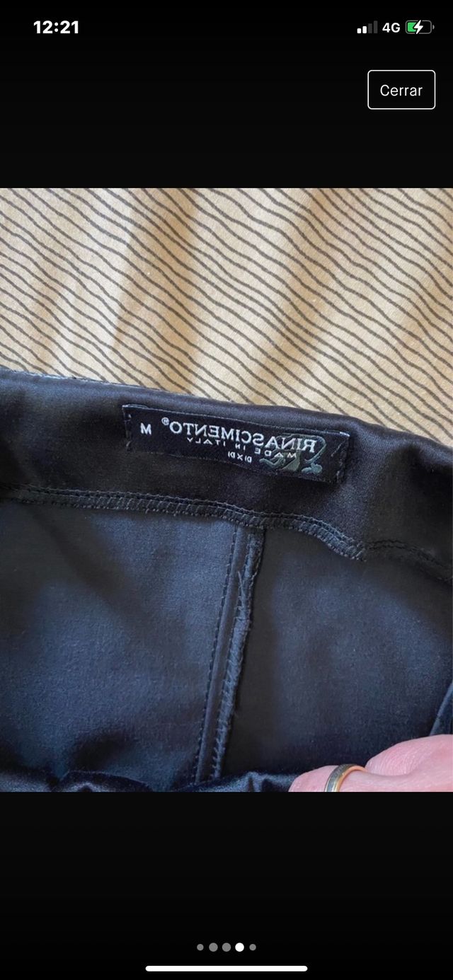 Vestido mujer Rinascimiento