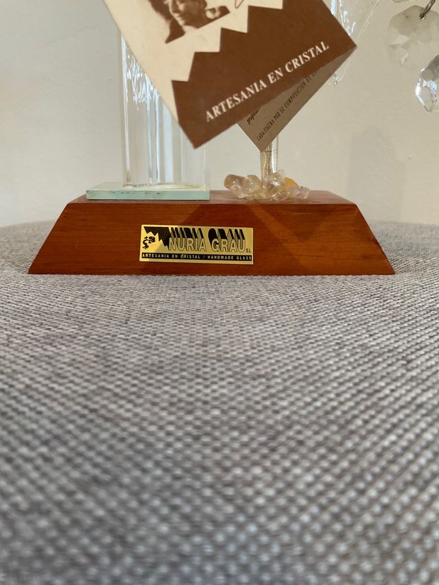 Figura decoración cristal Nuria Grau