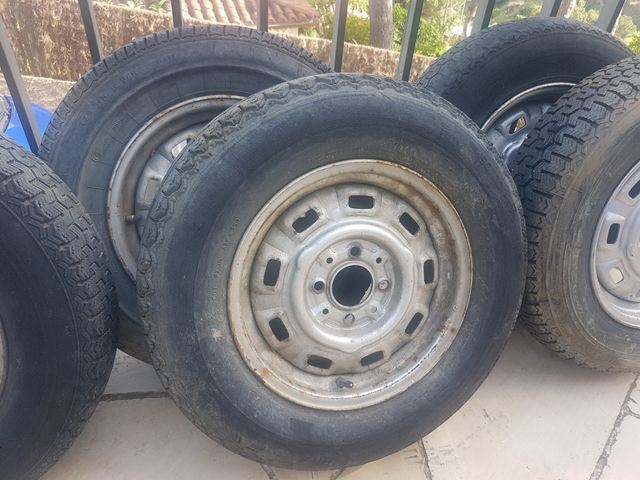 Llantas coche clásico. Medida llanta 14 ". 