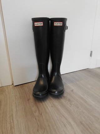 Botas Hunter mujer de segunda mano en WALLAPOP