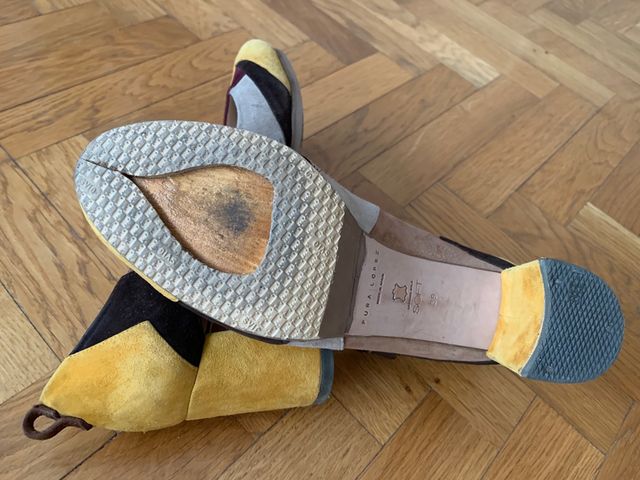 PURA LOPEZ Zapatos de ante N*39