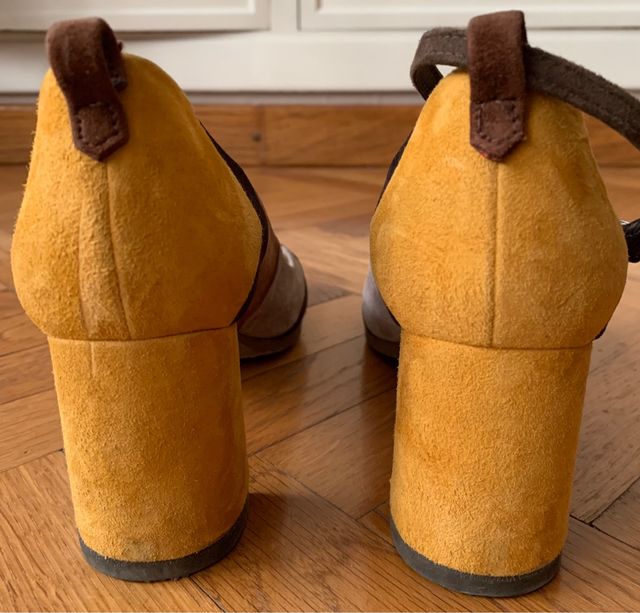 PURA LOPEZ Zapatos de ante N*39