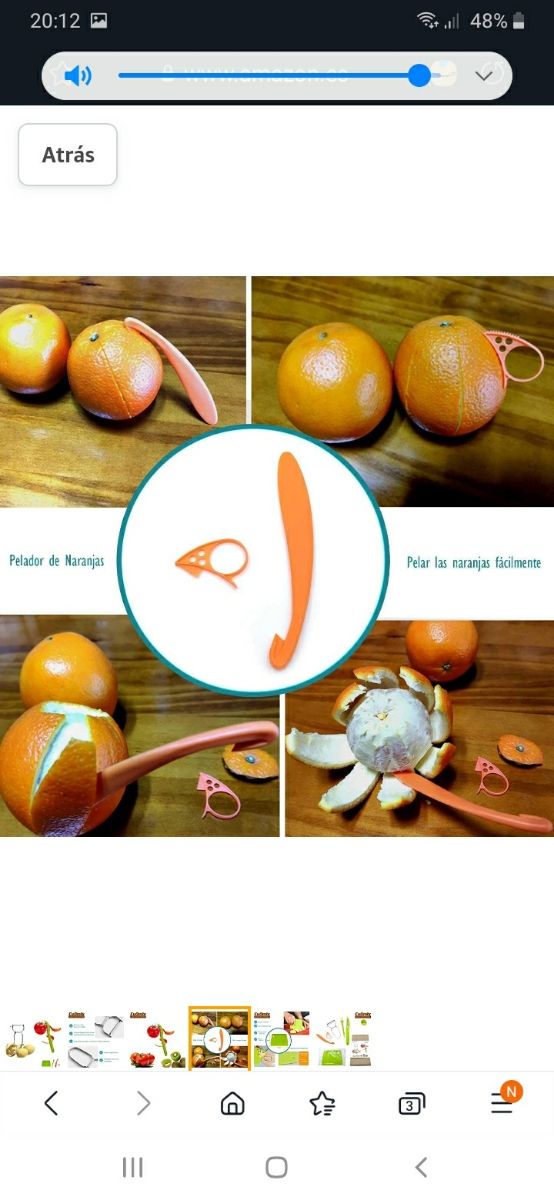 Peladores para Frutas y Verduras