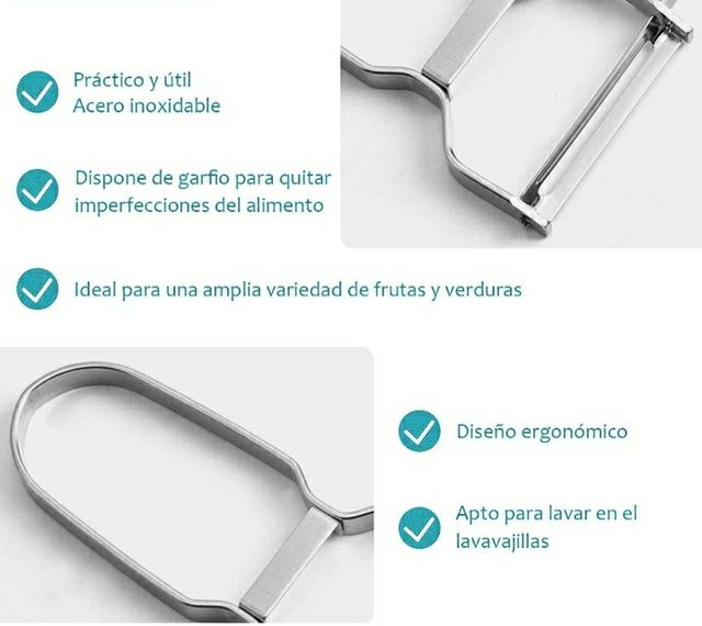 Peladores para Frutas y Verduras