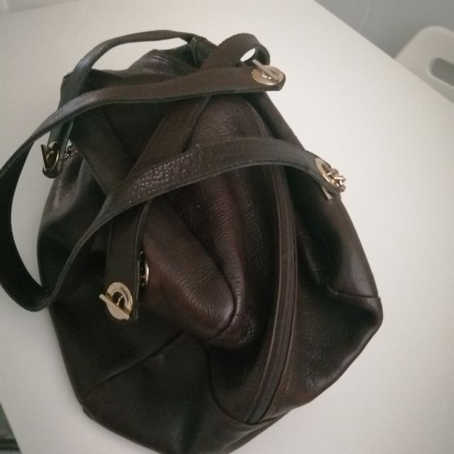 Bolso piel años 70