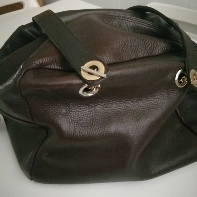 Bolso piel años 70