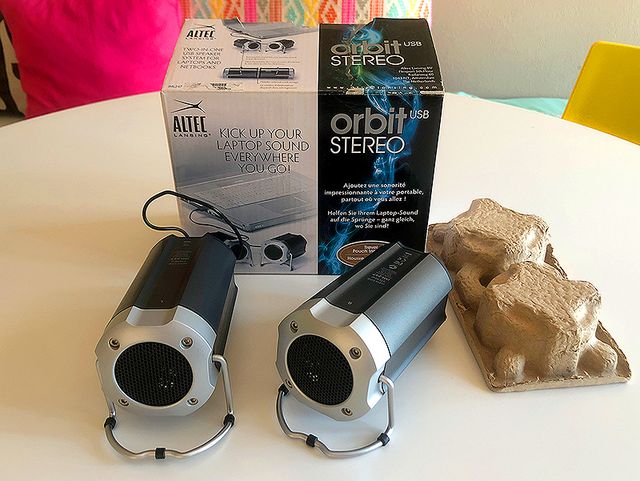 Altec Lansing Orbit Colunas Estéreo USB