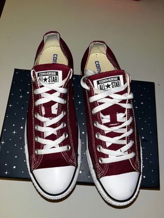 Converse granates de segunda mano en WALLAPOP