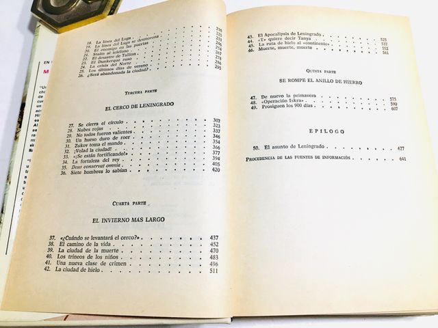 LOS 900 DÍAS. EL SITIO DE LENINGRADO - 1ª ED. 1970