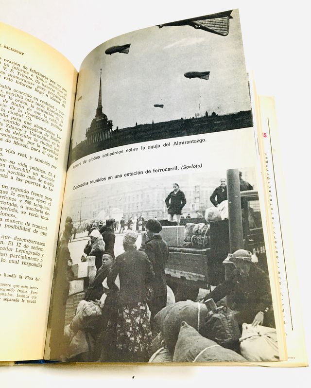 LOS 900 DÍAS. EL SITIO DE LENINGRADO - 1ª ED. 1970