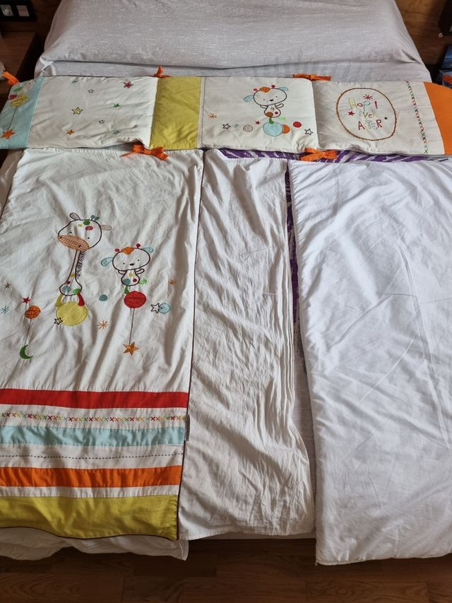 Edredón + relleno + chichonera