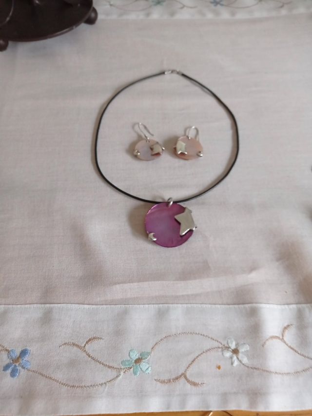 Conjunto, Colgante y Pendientes