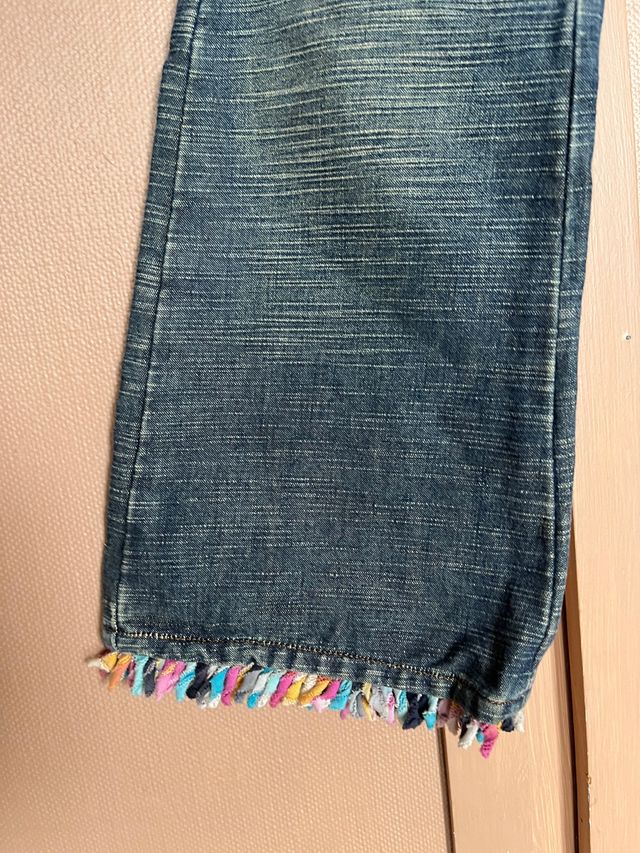 Jeans REPLAY ragazza in denim delavé con toppe