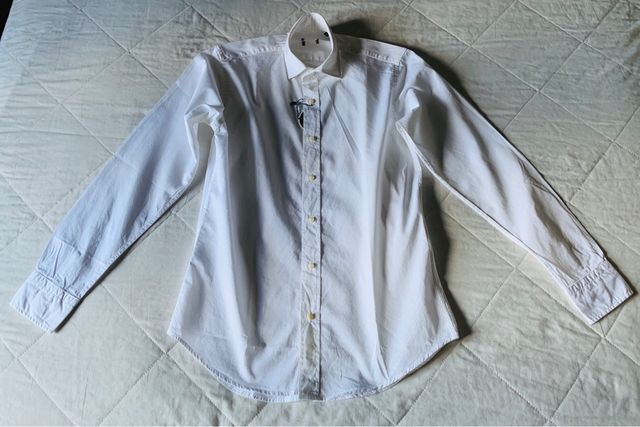 CAMISA ALGODÓN BLANCA (NUEVA)