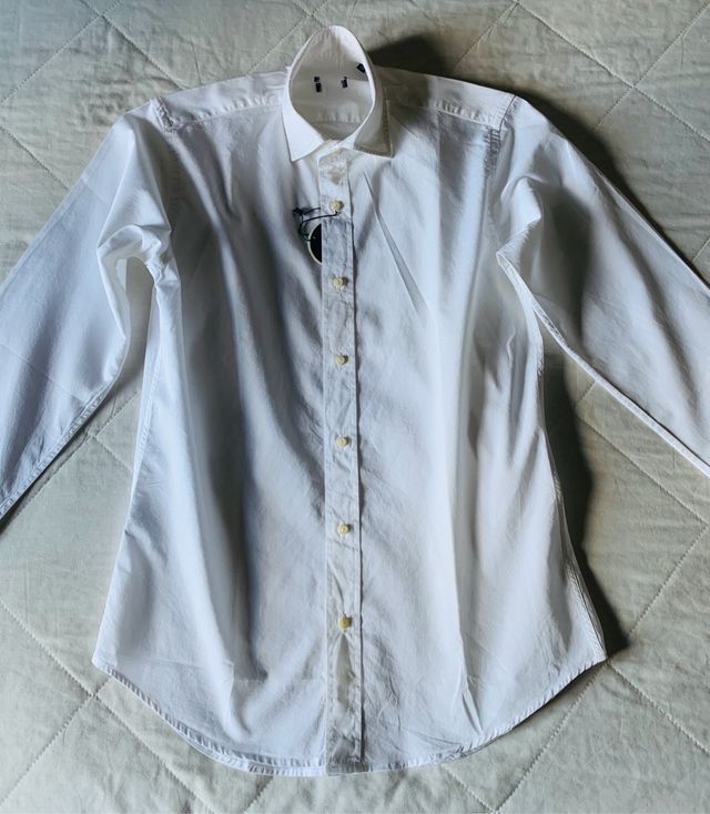 CAMISA ALGODÓN BLANCA (NUEVA)