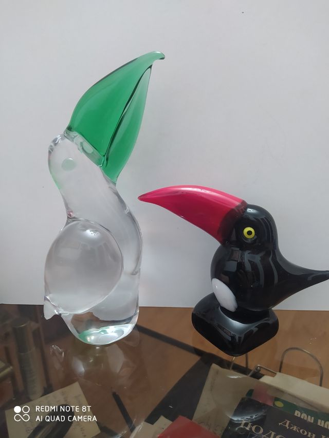 figuras de cristal murano