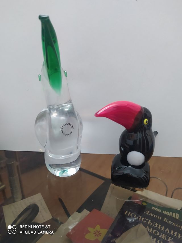 figuras de cristal murano