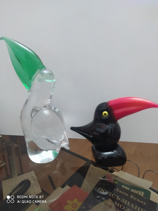 figuras de cristal murano