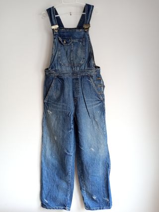Peto vaqueros zara de segunda mano en WALLAPOP