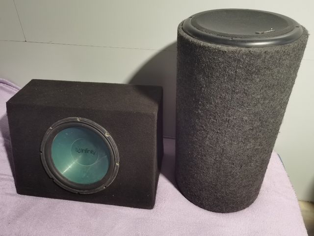 subwofeer bombo infinity coche