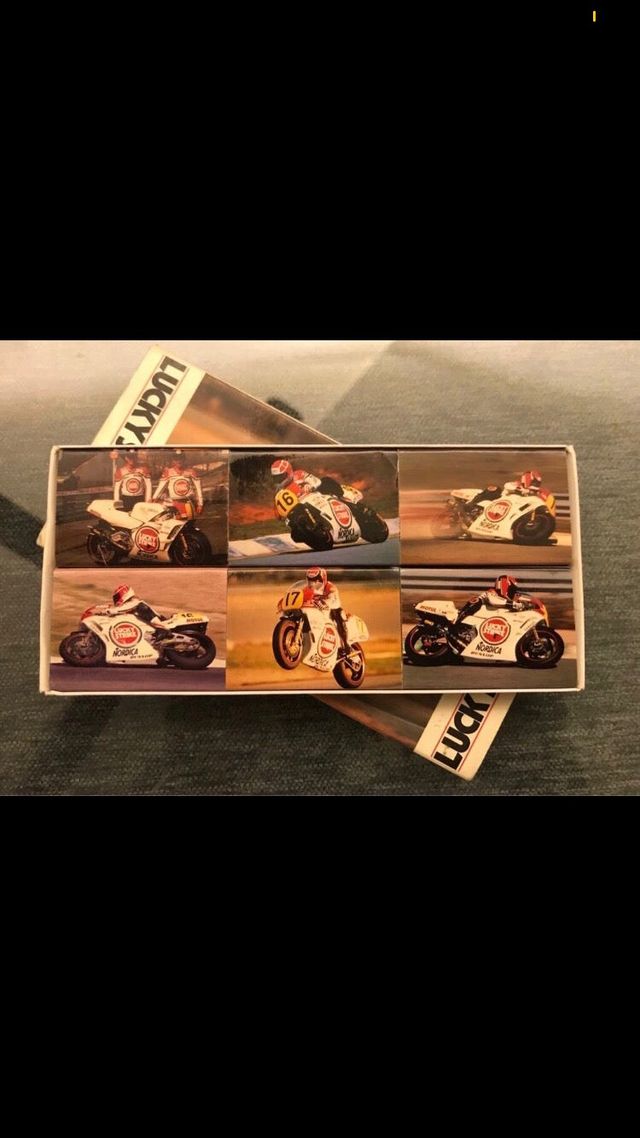 Caja de cerillas Kenny Roberts 