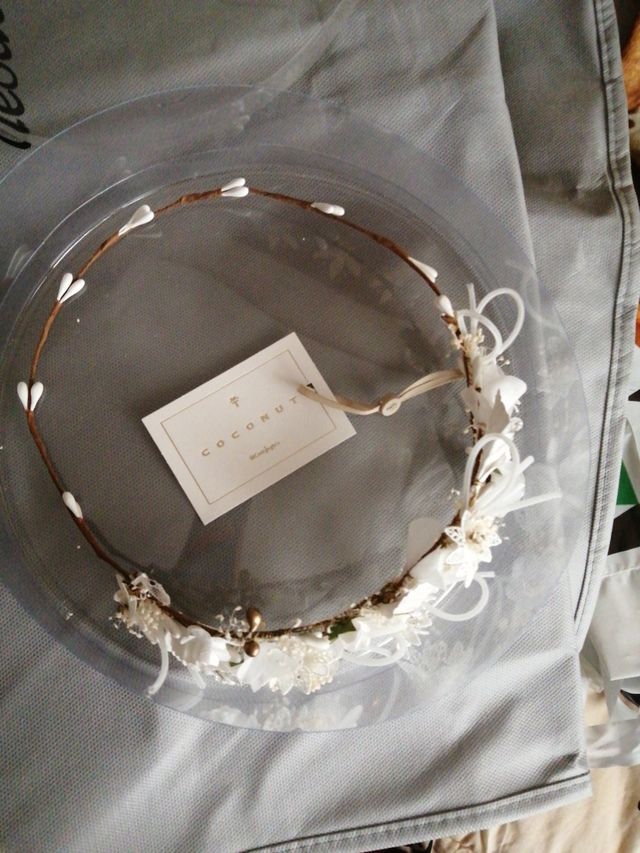 Corona comunión "coconut"