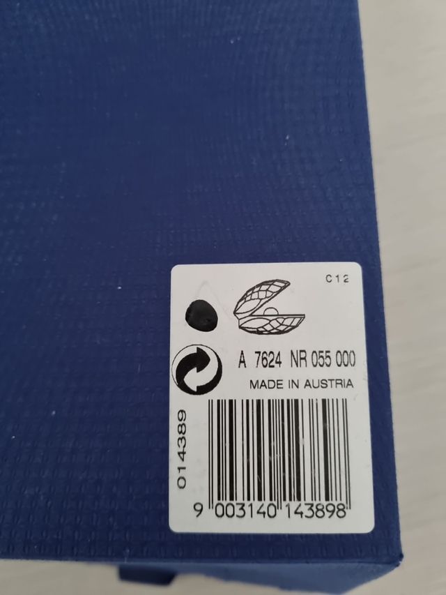 Conchiglia con perla Swarovsky