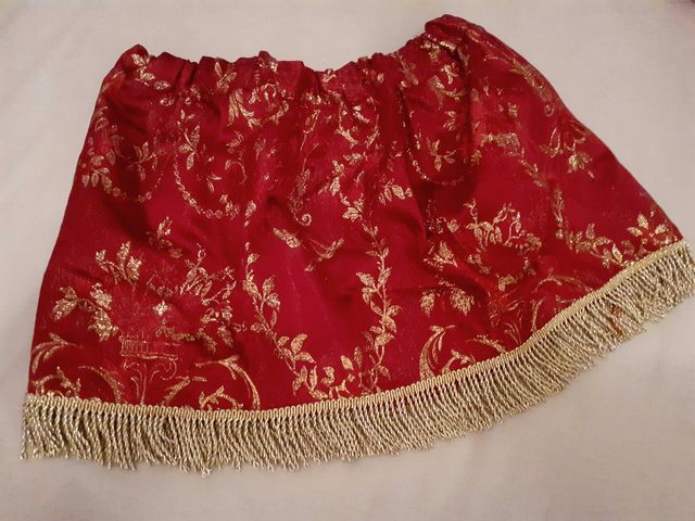 Faldilla para Cristo.