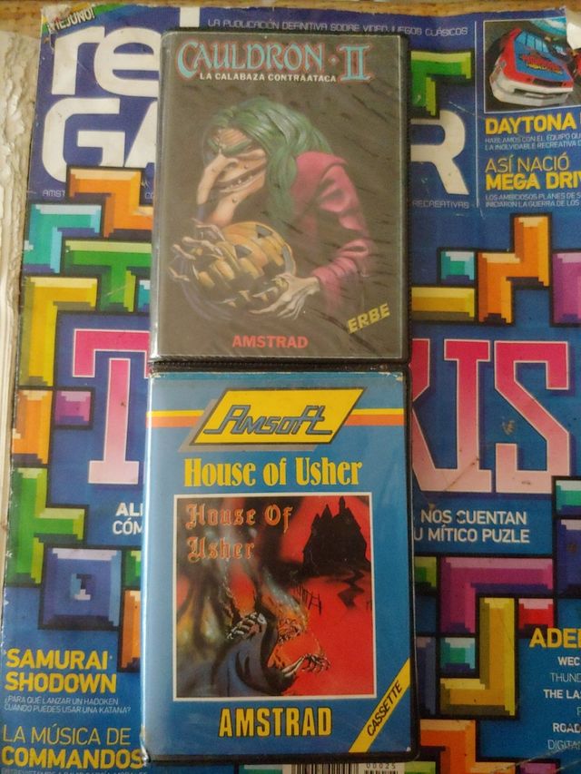 Cauldron y house of  ufher amstrad
