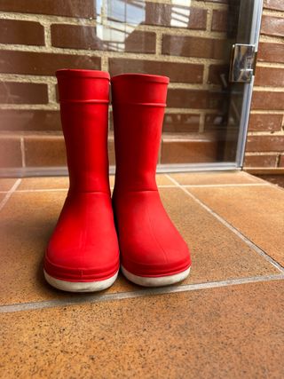 Botas de Agua para niña color Rojo Igor