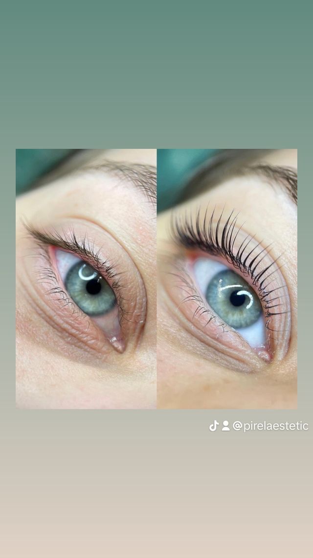 Lifting de pestañas más tinte